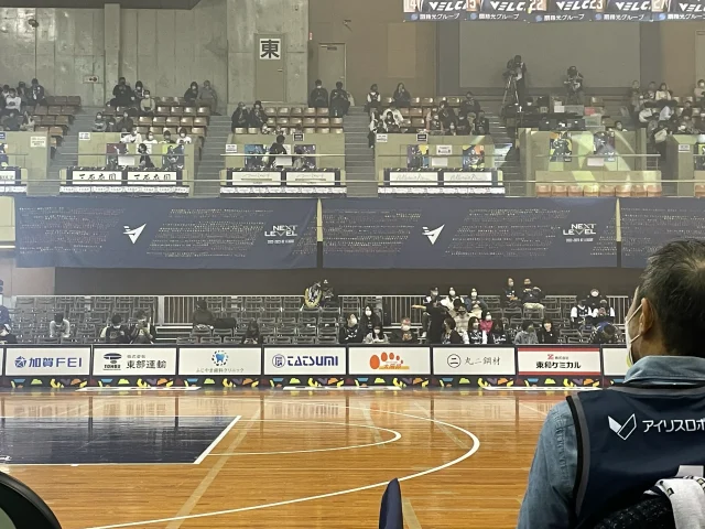 長崎ヴェルカ　Bリーグ　スポーツ装飾　バスケット観戦　バスケットボール