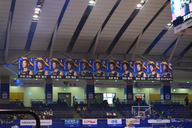 Bリーグ
バスケットボール
シーホース三河
アリーナ
会場装飾
バナー