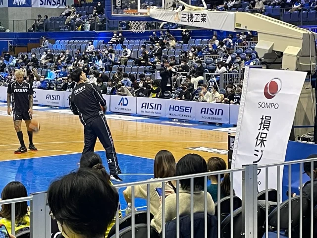 Bリーグ
バスケットボール
シーホース三河
アリーナ
会場装飾