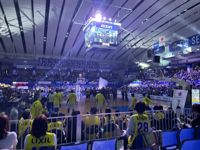 Bリーグ
バスケットボール
シーホース三河
アリーナ
会場装飾