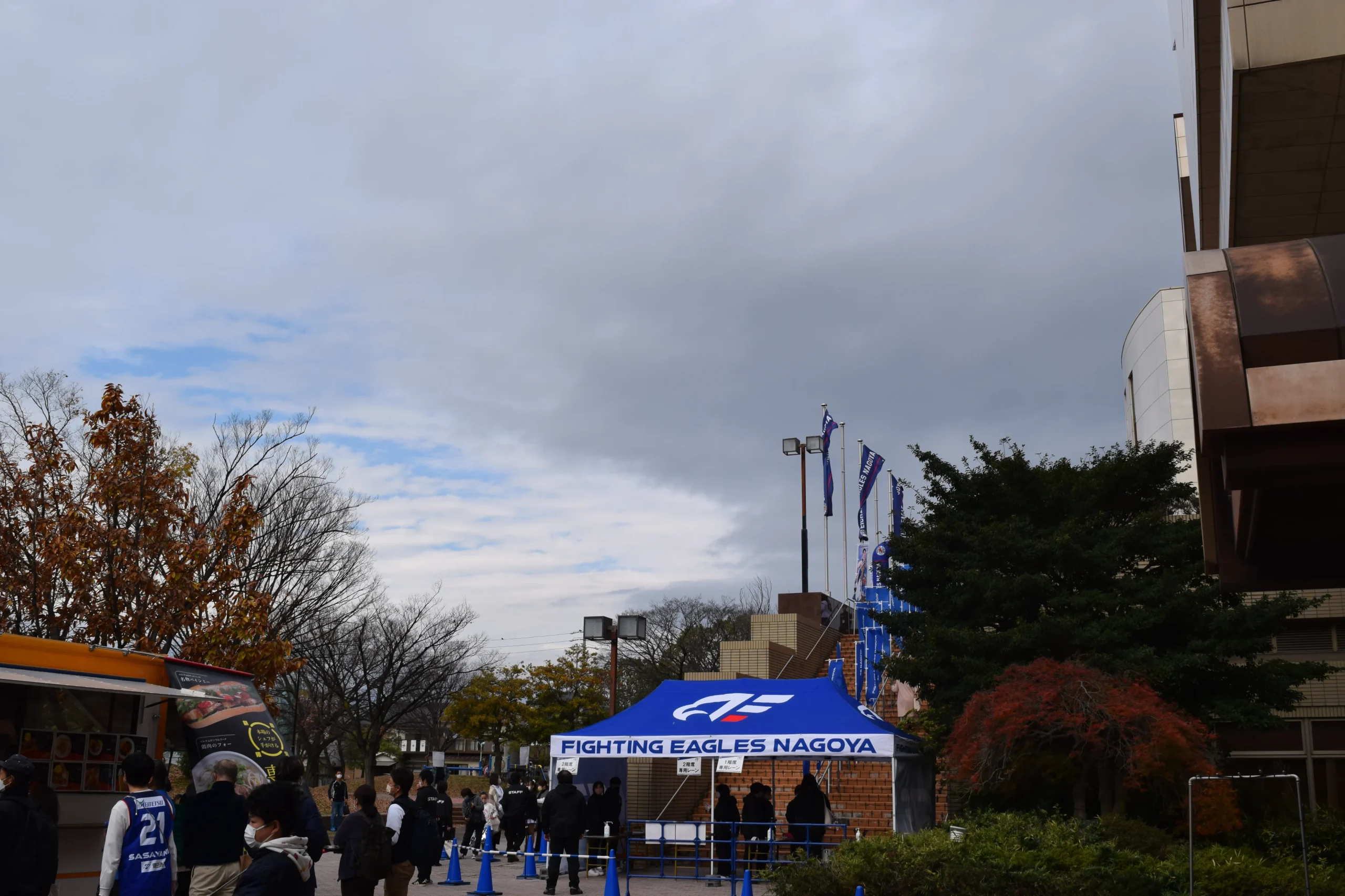 ファイティングイーグルス名古屋様の会場装飾